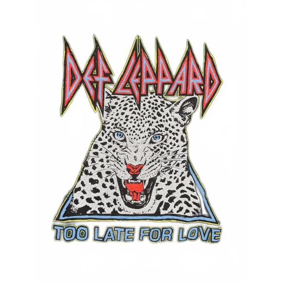 New Daydreamer Def Leppard Too Late For Love Tee large - Picture 2 of 6